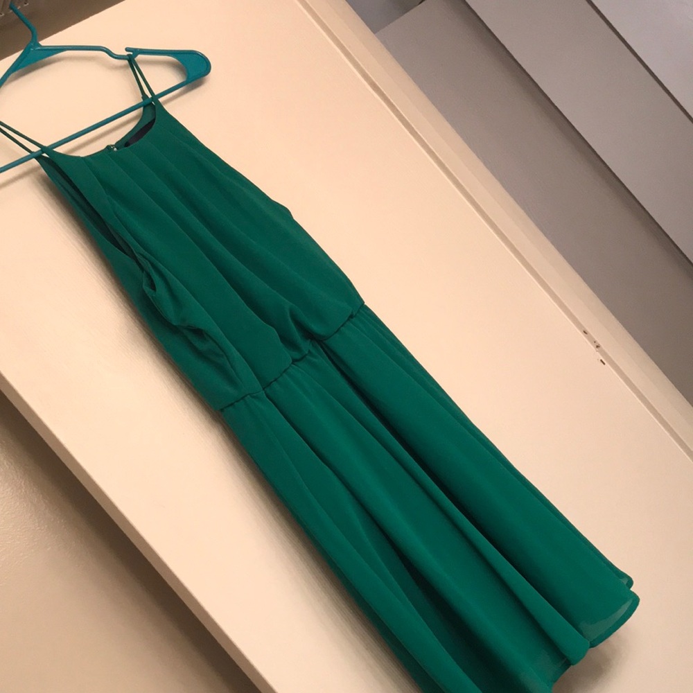 Kelly Green Cocktail Dress, Size Medium
